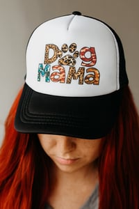 Image 1 of Dog Mama Trucker Hat