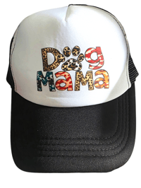 Image 2 of Dog Mama Trucker Hat