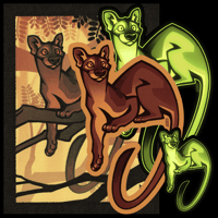 Image 1 of Sticker Club Leftovers - Fossa