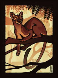 Image 2 of Sticker Club Leftovers - Fossa