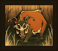 Image 2 of Sticker Club Leftovers - Red River Hog
