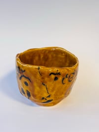 Image 2 of Brown painted cup 