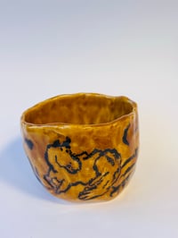 Image 1 of Brown painted cup 