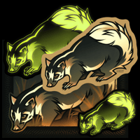 Image 1 of Sticker Club Leftovers - Ferret-Badger