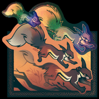 Image 1 of Sticker Club Leftovers - Tufted Ground Squirrel