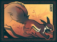 Image 2 of Sticker Club Leftovers - Tufted Ground Squirrel