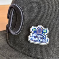 Image 2 of Back-2-Back Champions – Acrylic Pin