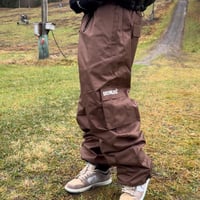 Image 3 of Cargo Pants ''OG'' Logo BROWN (V2)