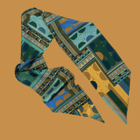 Image 2 of Pharma Green Scarf