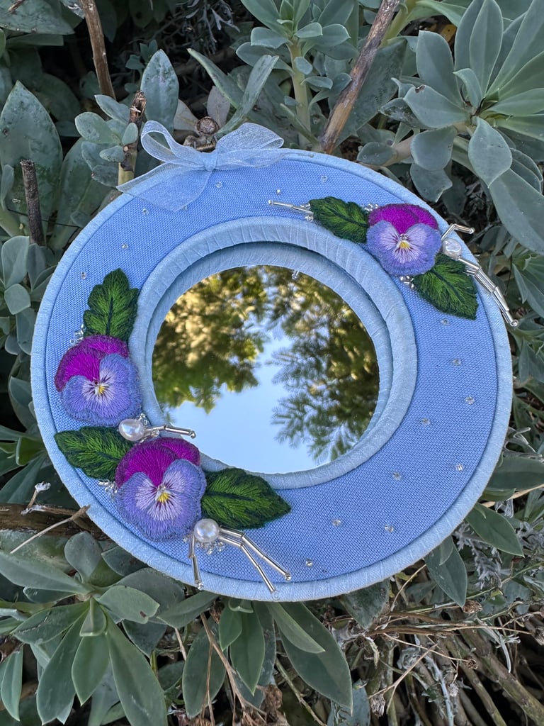 Mystic Pansy Mirror  Image 5
