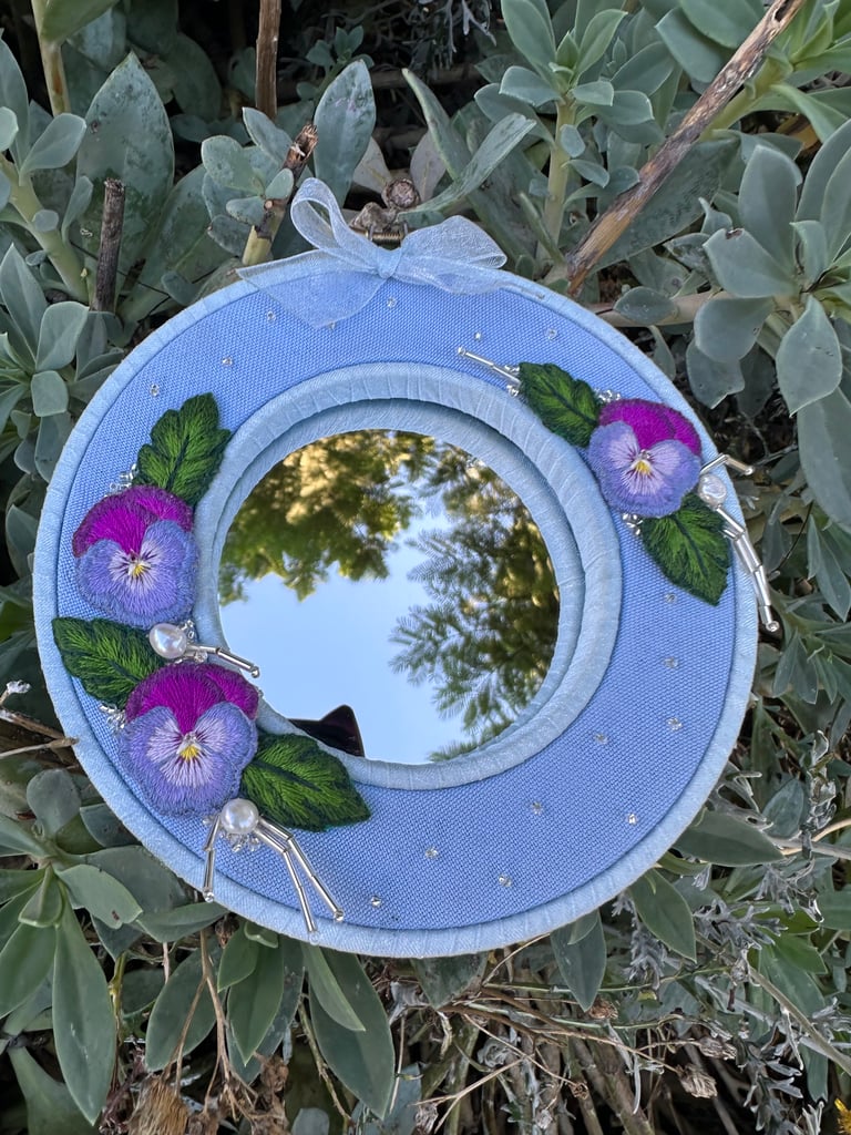 Mystic Pansy Mirror  Image 4
