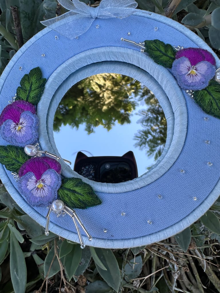 Mystic Pansy Mirror  Image 3