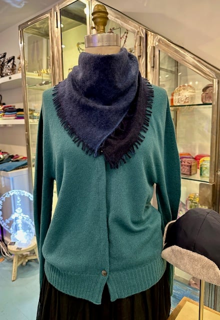 Image of Cashmere Triangle Scarves (3 Colors/2 Sizes)