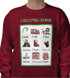CHRISTMAS BINGO [Maroon/Red] - Christmas Jumper