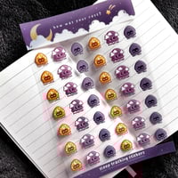 Image 1 of Sleep Tracker Stickers・Sleepy Squids Collection