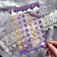 Image 2 of Sleep Tracker Stickers・Sleepy Squids Collection