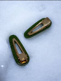 Image 5 of Glitter hairclip duo