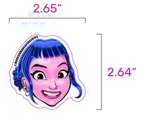 Image 14 of 8pc Huntrix, Saja Boys, Derpy Tiger, and Sussie Bird Sticker Combo