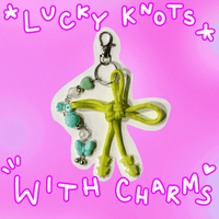 Lucky knot with charms