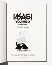 Image 2 of Usagi Yojimbo Vol 1 by Stan Sakai