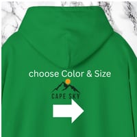 Image 1 of Women's Hoodies Cape Sky Original "Back Logo" edt.