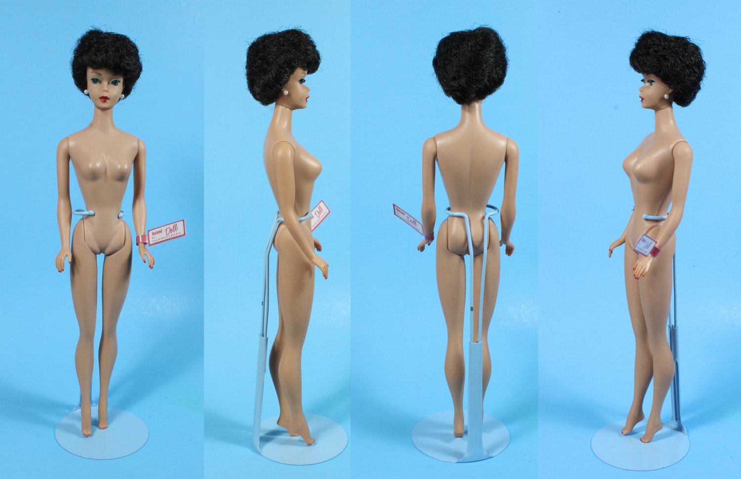 Image of Raven Bubblecut Barbie Doll Vtg 1960s