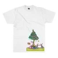 Christmas Tree White Tee