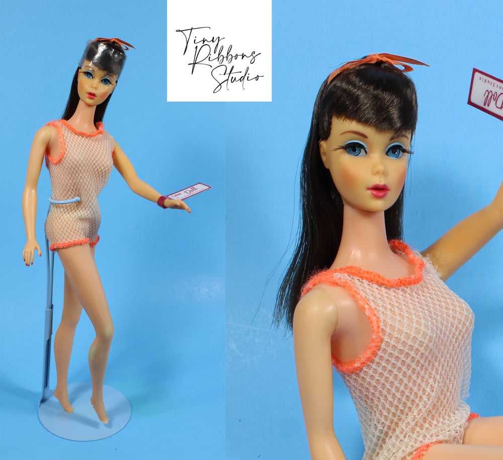 Image of Go Go Coco Brunette TNT Barbie Doll Vtg 1960s Restored