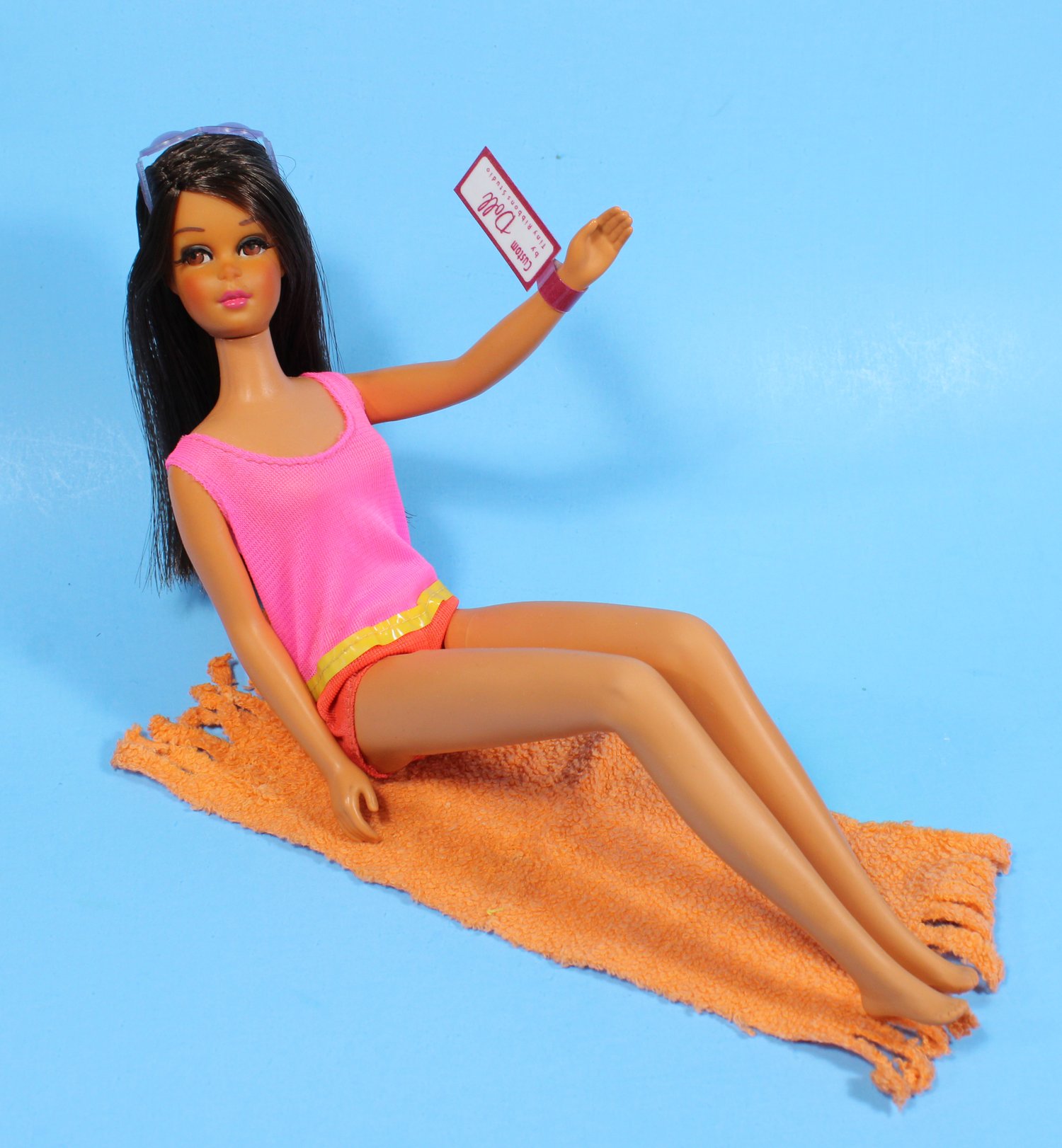 Image of Custom Japanese Sun Sun Malibu Francie Doll