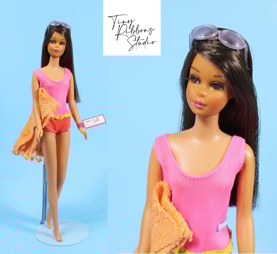Image of Custom Japanese Sun Sun Malibu Francie Doll