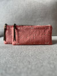 Image 1 of Coral Velvet Clutch
