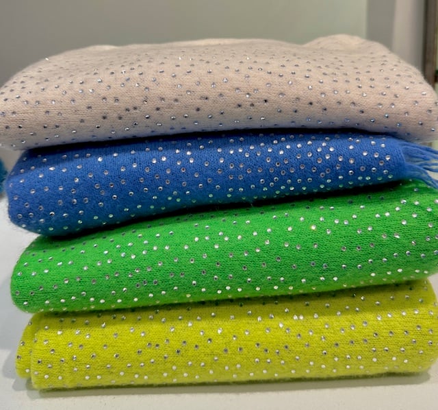 Image of Cashmere Scarves (with Swarovski!)