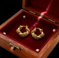 Image 2 of Jade Bollywood Earrings