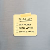 Image 1 of To-Do List - Magnet