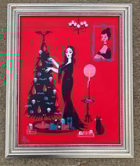 Image 1 of Holiday in Crimson   - Original Painting 