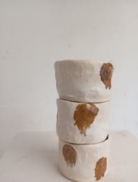 Image 1 of Tasse pois marron