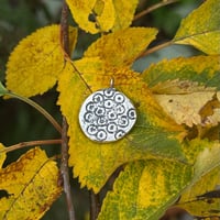 Image 1 of Bone gaming counter pendant