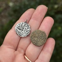 Image 3 of Bone gaming counter pendant