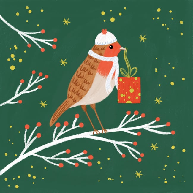 Collection de Noël 2025: Petit oiseau de Noël 
