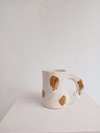 Image 1 of Tasse thé pois marron