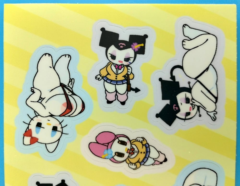 Image of Suits and Bikinis sheet by Dream-Cassette