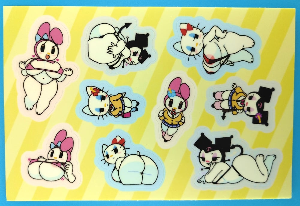 Image of Suits and Bikinis sheet by Dream-Cassette