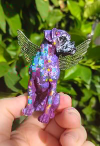 Image 1 of Purple Aqua Female Boxer Angel 