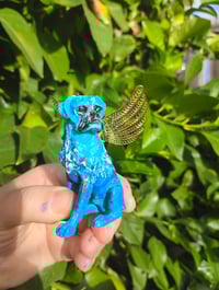 Image 4 of Teal Aqua Male Boxer Angel 