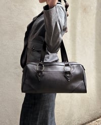 Image 1 of ITALIAN LEATHER MINI BOSTON BAG