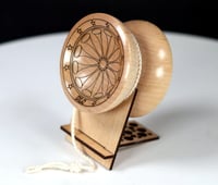 Image 2 of Hard Maple yo-yo, #2025-263