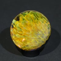 Image 2 of  Gold and Silver Fume S Scroll Implosion Marble