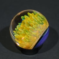 Image 3 of  Gold and Silver Fume S Scroll Implosion Marble