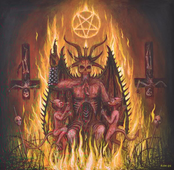 Image of LUKKIFER X - original painting