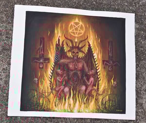 Image of LUKKIFER X - original painting